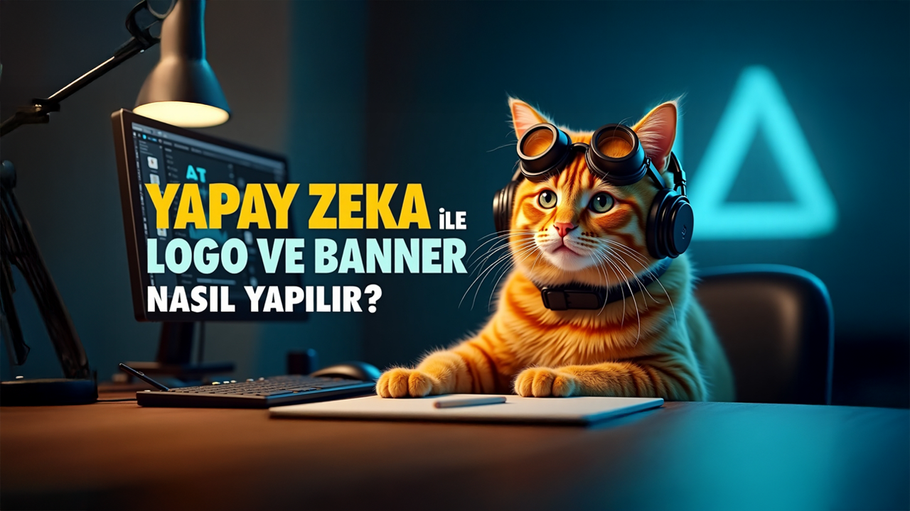 YAPAY ZEKA ile LOGO ve BANNER Tasarımı! (Hiç Tasarım Bilmeden Hazırla)